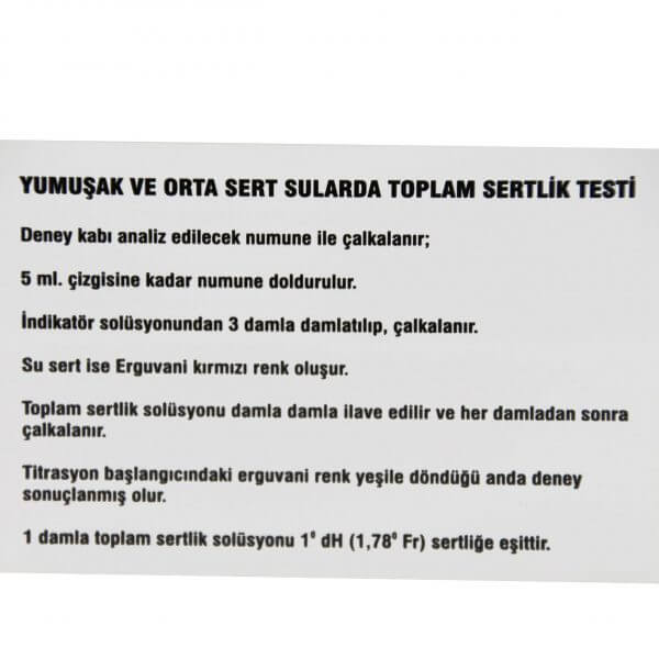 Sertlik Analiz Test Kiti - Görsel 2